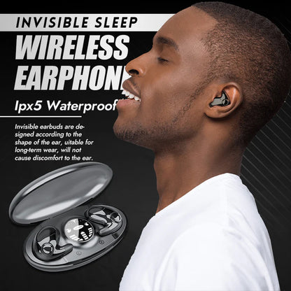 Invisible Sleep Wireless Earphone Ipx5 Waterproof🔥🔥🔥It's the best gift 🎁🎁