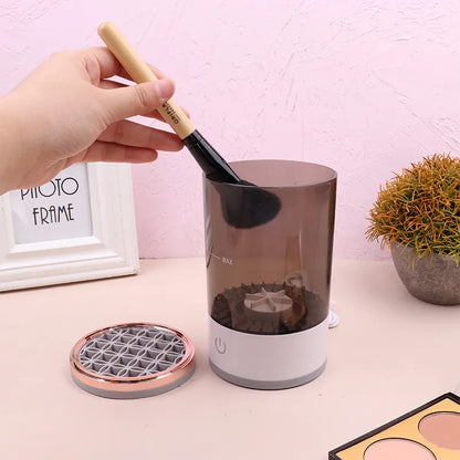 Automatic Makeup Brush Cleaner Quick Dry Tool🔥🔥🔥